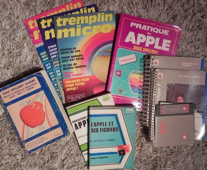 Merci à Béatrice (51) pour ses livres et magazines pour APPLE II