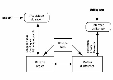 Schéma de fonctionnement d'un système expert (source : http://www.zeblogsante.com/systemes-experts-les-outils-de-la-medecine-3-0/) Schéma de fonctionnement d'un système expert (source : http://www.zeblogsante.com/systemes-experts-les-outils-de-la-medecine-3-0/)