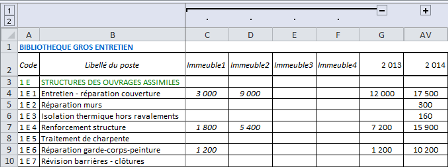 Mode Plan : détails affichés