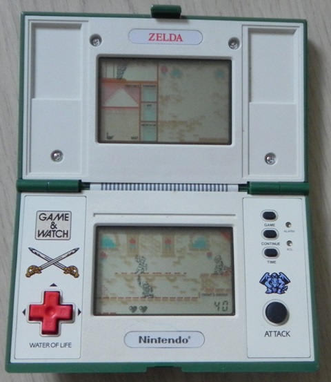 Console Game & Watch Zelda de Nintendo (1989)