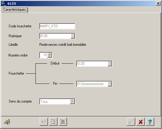 Modifier manuellement une fourchette de regroupement de comptes (ETAFI CONSO)