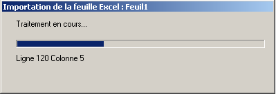 ETAFI CONSO - Fourchettes de regroupement - Importation en cours