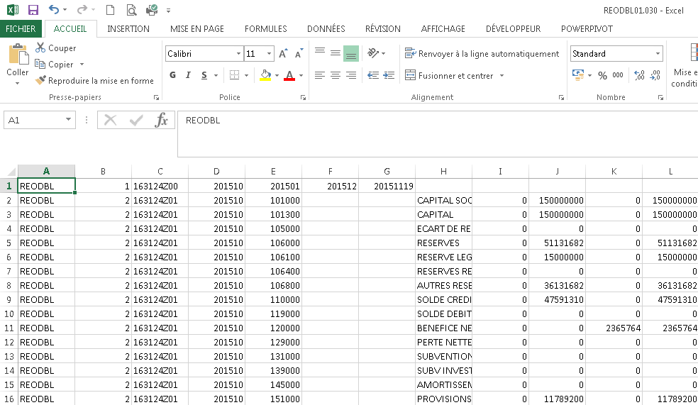 Fichier Csv Importe Dans Excel Audit Systemes D Information