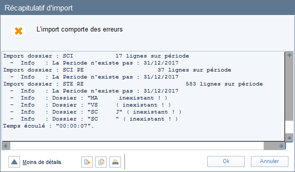 ETAFI Import multi dossier 7