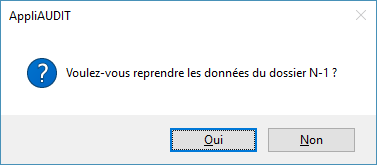 AppliAUDIT reprise N-1