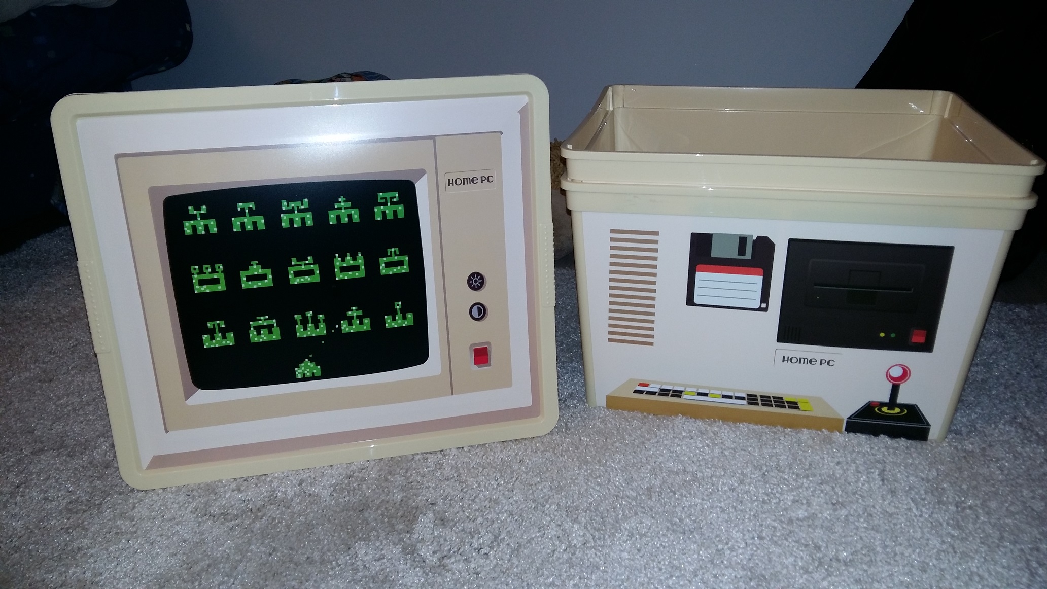 Boîtes de rangement pour geek vintage