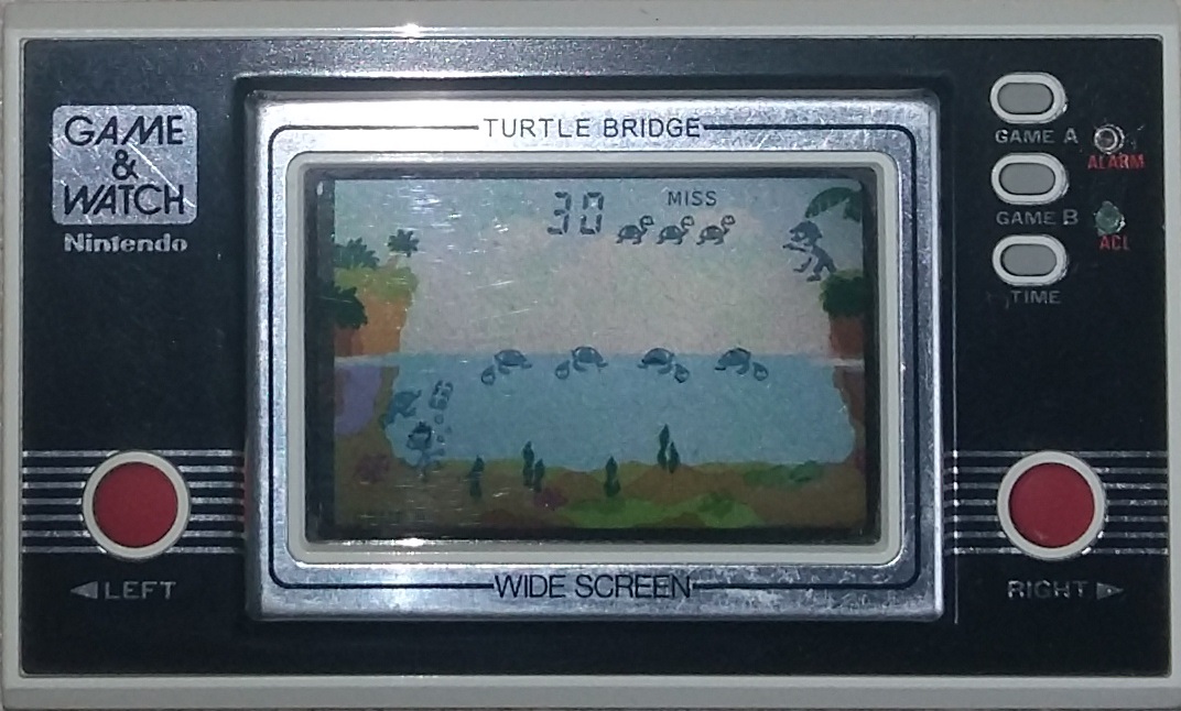 Console Game & Watch Turtle Bridge de Nintendo (1982)