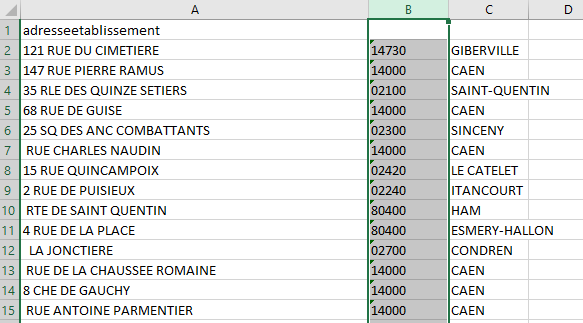 Excel - Conversion Données 8