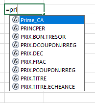 Excel sasie formule de calcul