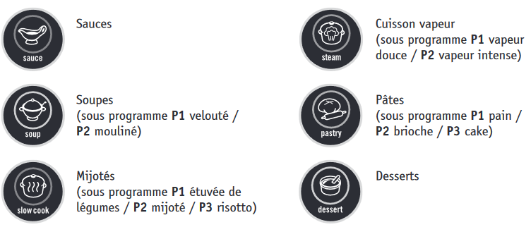 Companion programmes automatiques