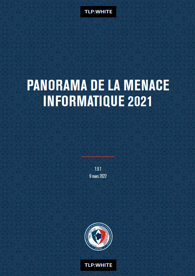 ANSSI Panorama menace 2021