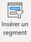 Mode tableau - Insérer segment