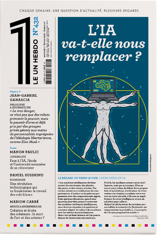 Le1hebdo n° 432 (1er février 2023) L'IA va-t-elle nous remplacer ?