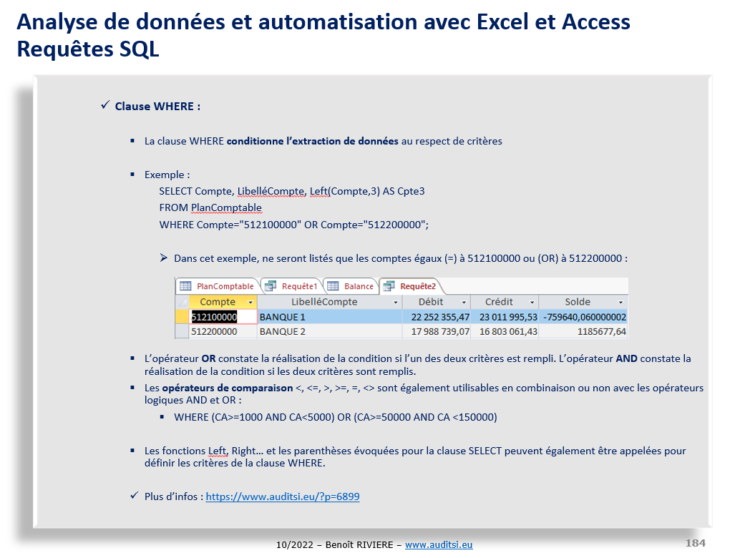 SQL : Vérifier la validité d’un numéro SIREN – Audit & Systèmes d ...