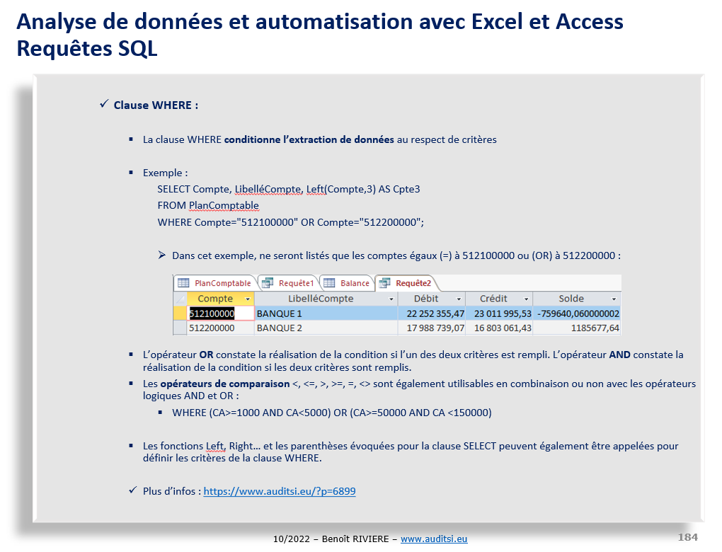 Volet 9 SQL