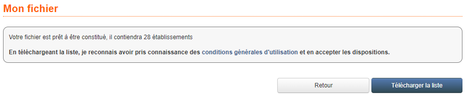 SIRENE Constituer liste à partir SIREN fichier txt suite2