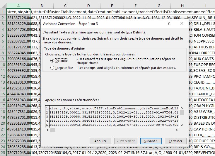 SIRENE XL Assistant conversion 1