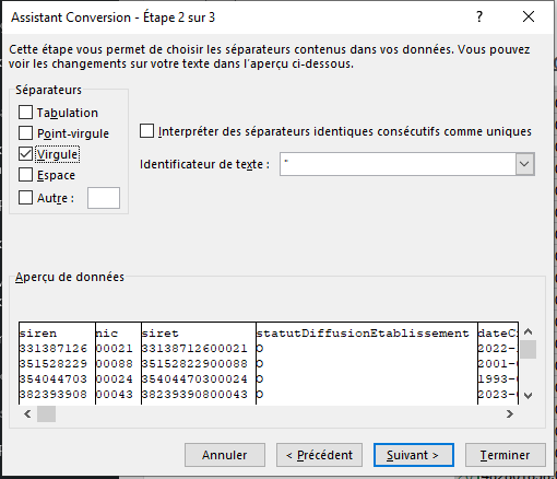 SIRENE XL Assistant conversion 2