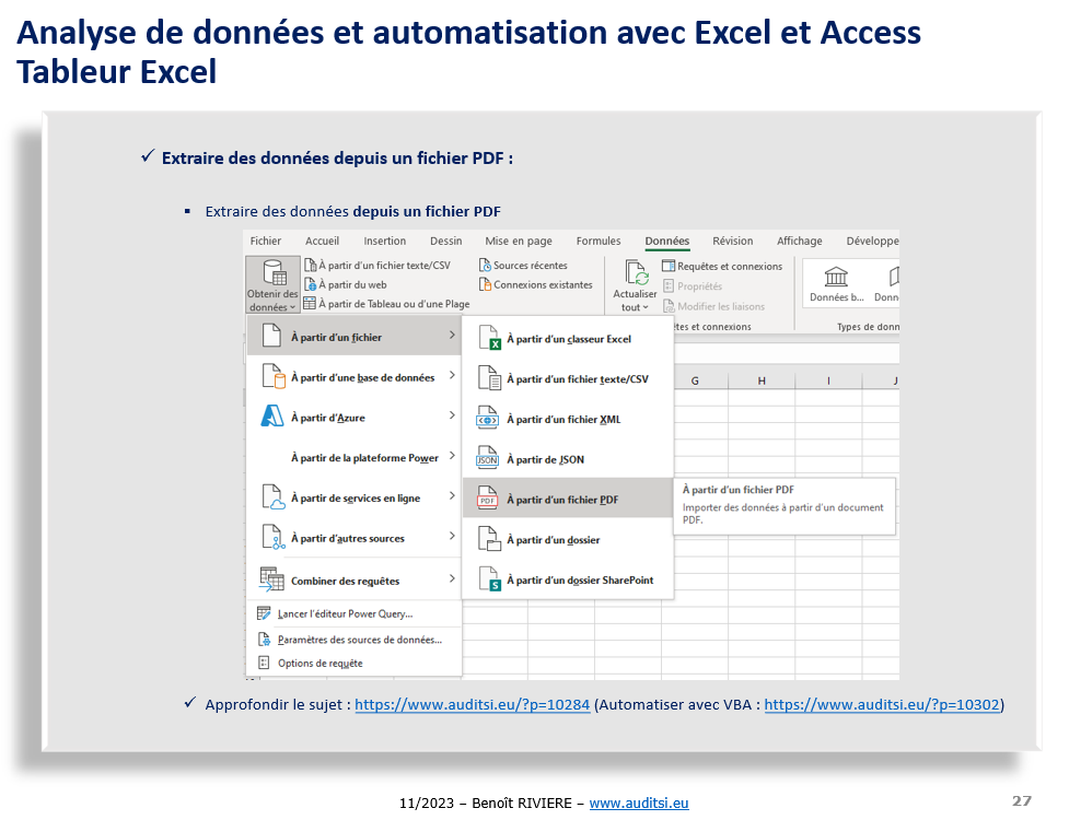 Formation Analyse données PDF